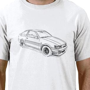 rueno Levin AE86 T-shirt