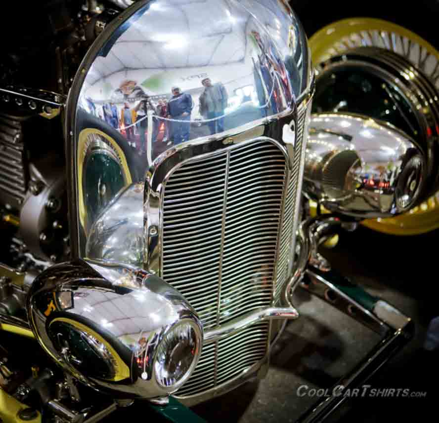 chrome grill hot rod