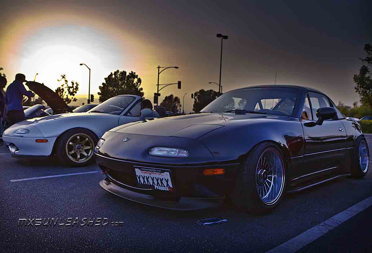 black miata