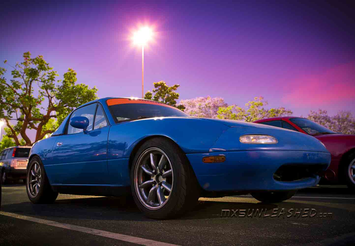 blue miata