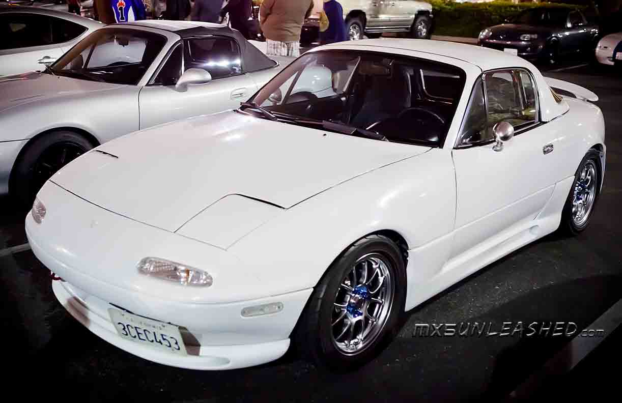 white miata body kit