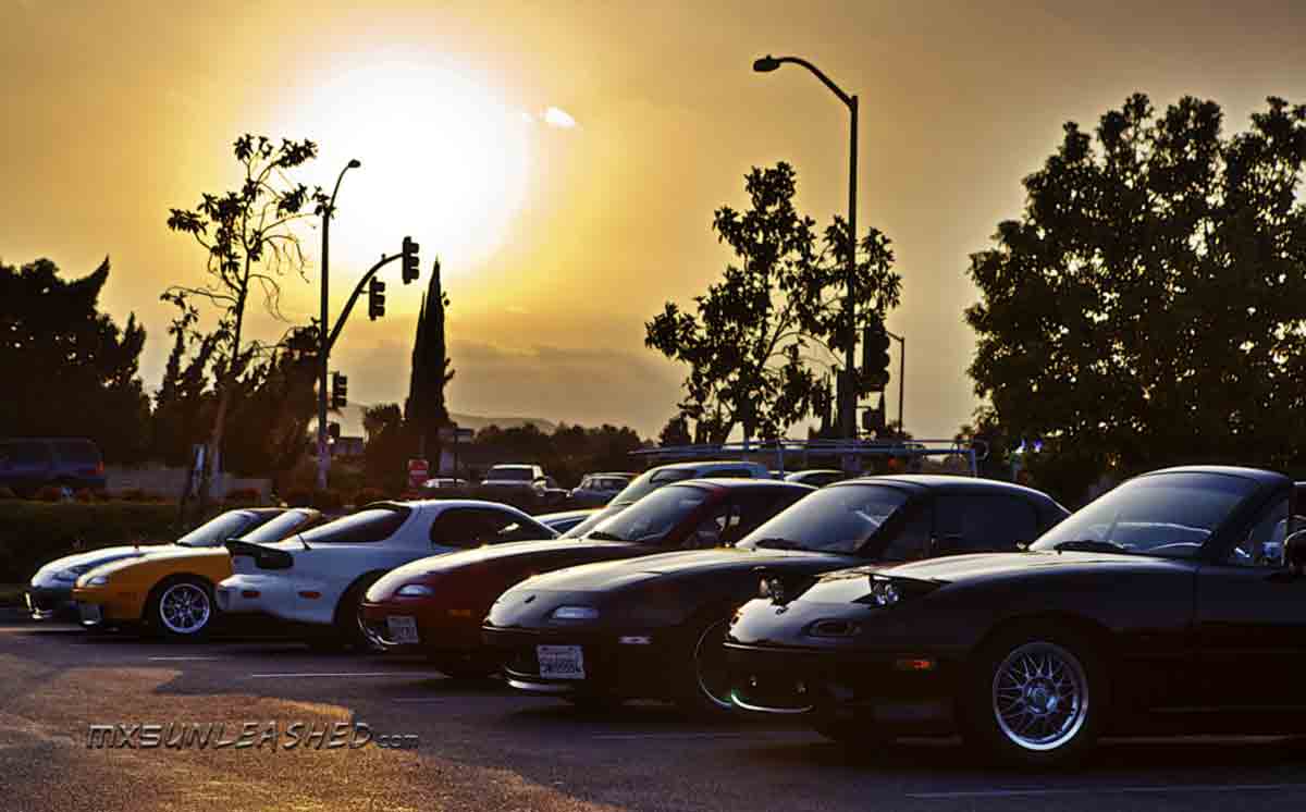 Miata car show