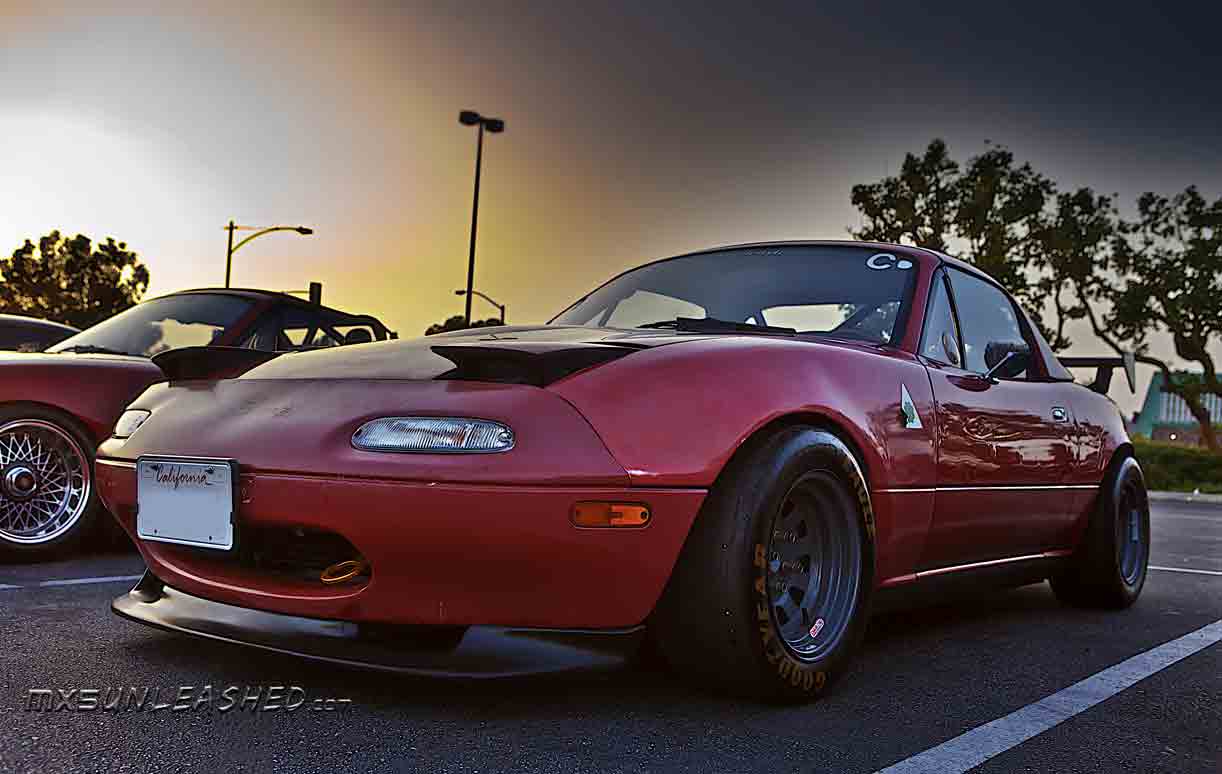 red miata