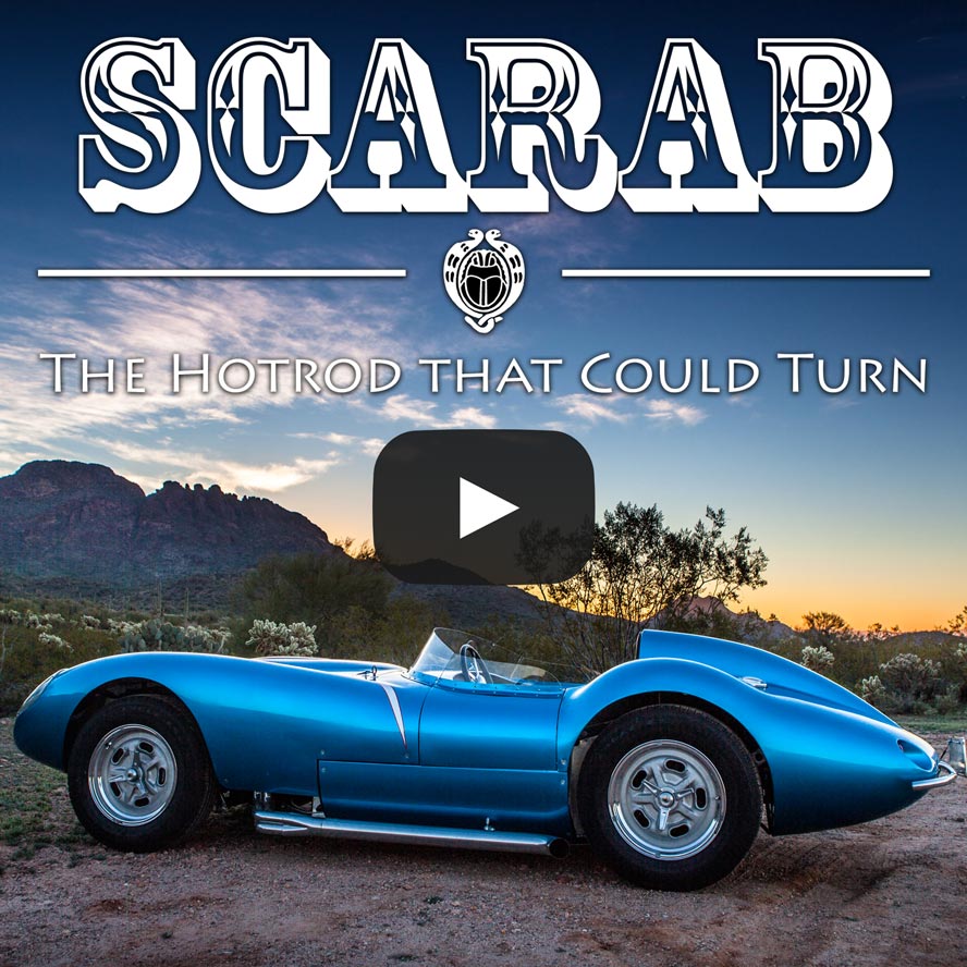 Scarab vintager racer video and gallery